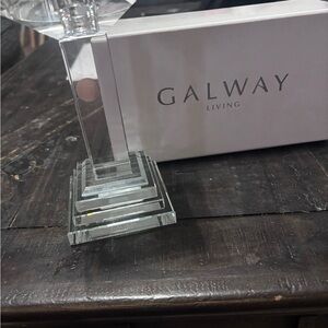 Galway Living Crystal Candle Holder